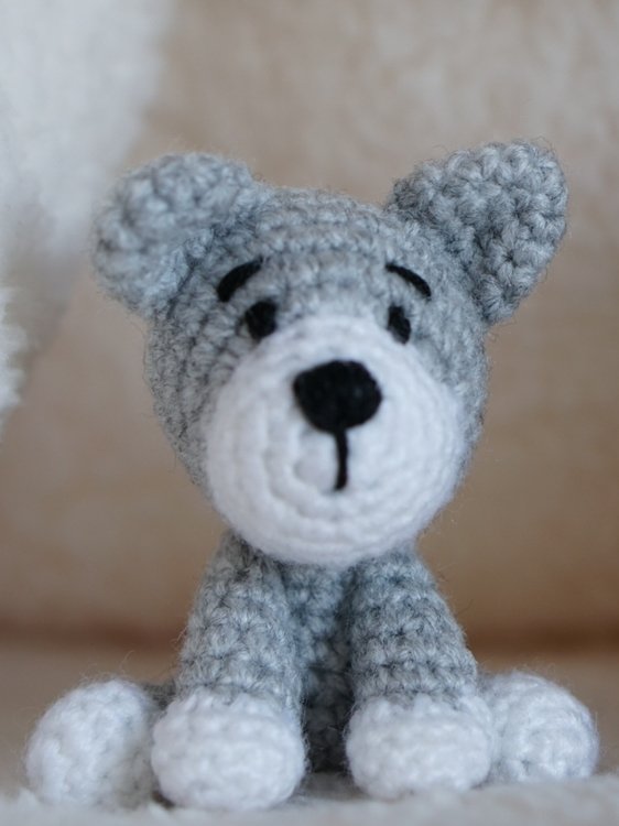 Wolf - Amigurumi Häkelanleitung