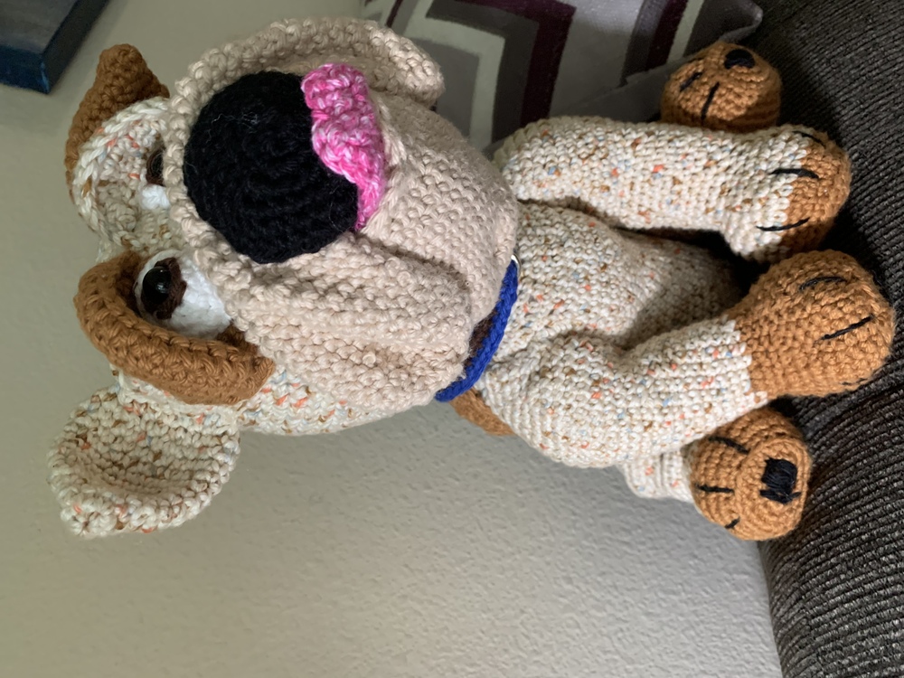 Crochet Pattern &quot;Elma&quot; The Bulldog Lady