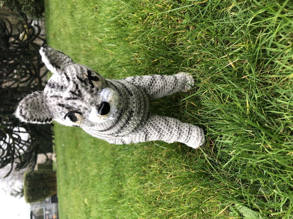 realistic cat - crochet pattern by NiggyArts