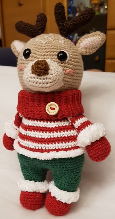 Amigurumi Elch Harry Häkelanleitung