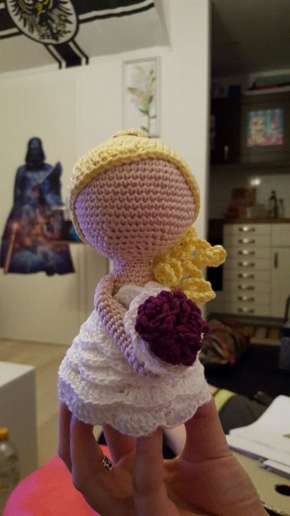 Häkelanleitung Brautpaar Braut Bräutigam SET Amigurumi 