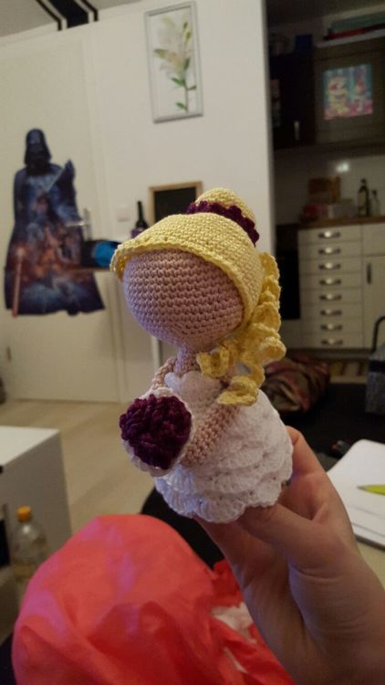 Häkelanleitung Brautpaar Braut Bräutigam SET Amigurumi 