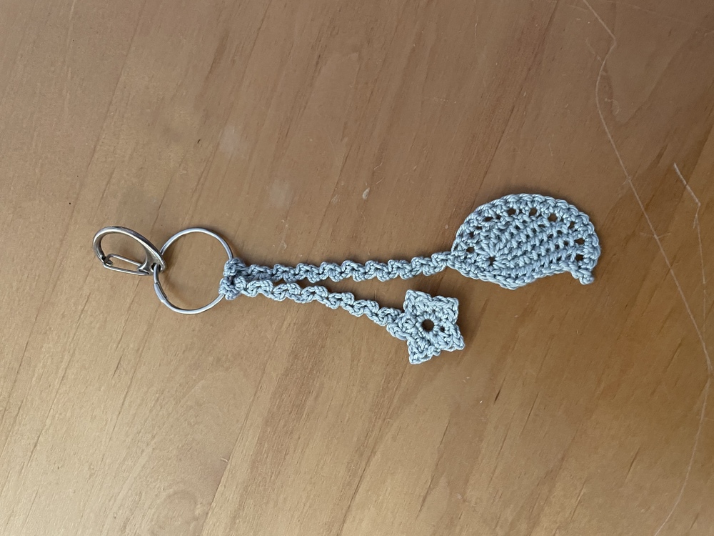 Bookmark / Gift Ribbon / Keychain &quot;Wing with Star&quot; - Crochet Pattern