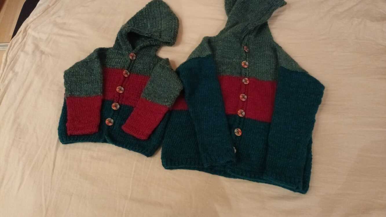 Strickanleitung Kapuzenjacke Betty Kinderjacke