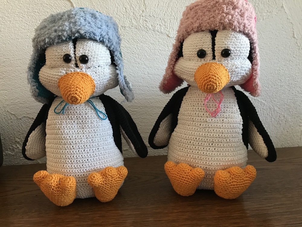 Ping &amp; Pong die Pinguine - Häkelanleitung von Diana´s kleiner Häkelshop