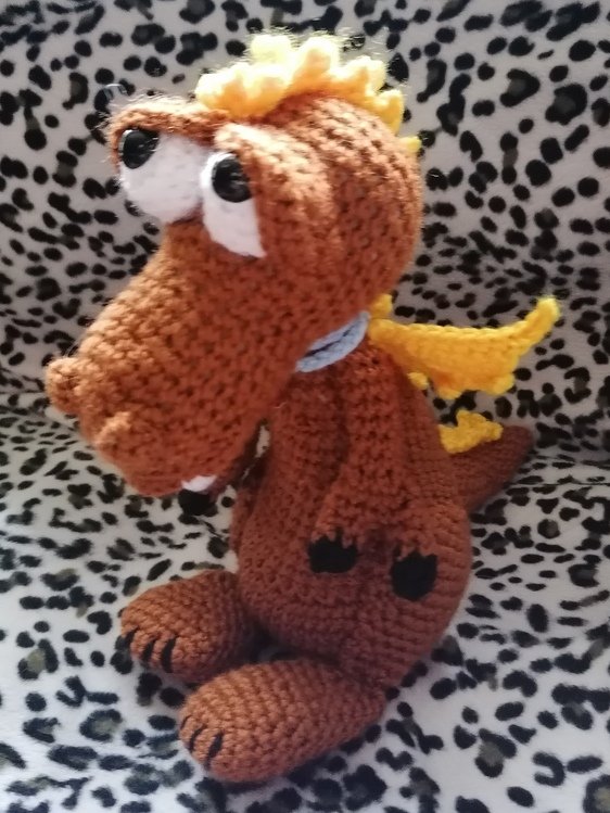 Crochet Pattern - Dino &quot;Bruno&quot;