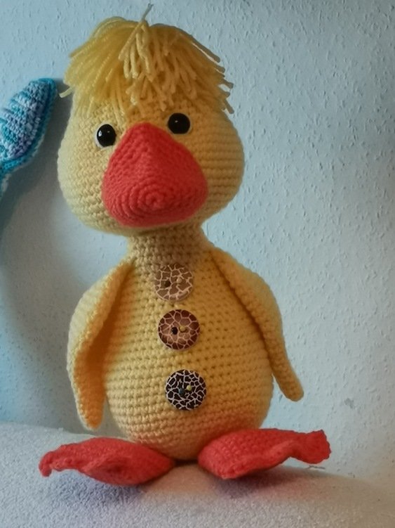 Ente Häkelanleitung Enni Entchen