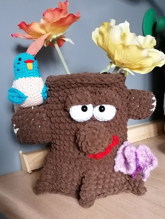 Crochet Pattern &quot;Klaus&quot; the tree jar final