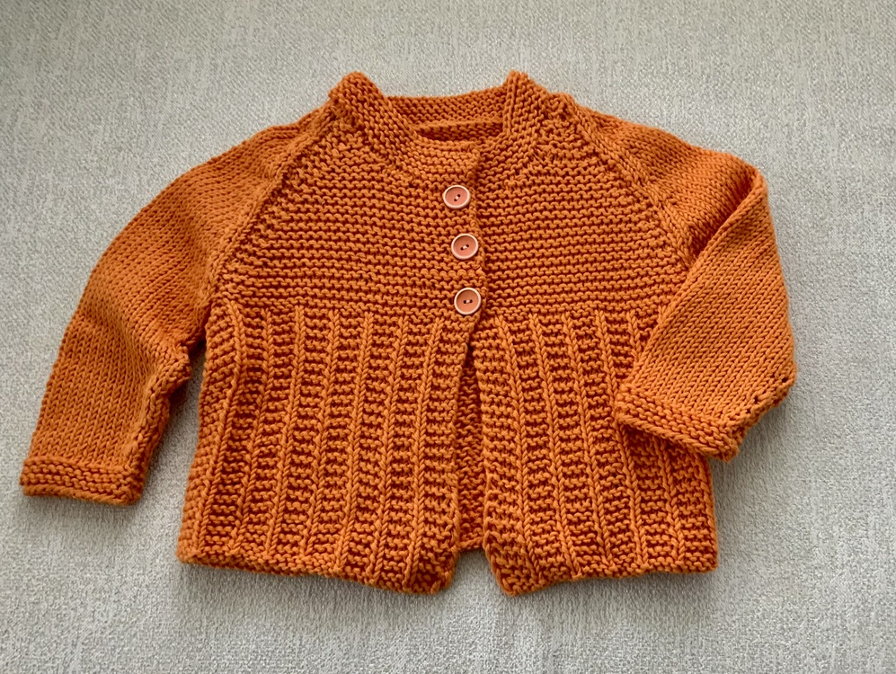 Strickanleitung Kinderjacke ANNIE Größe 68 – 98