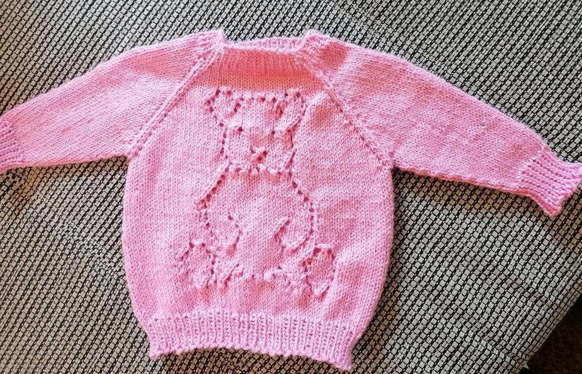 Strickanleitung Kinderpulli &quot;Teddy&quot; RVO