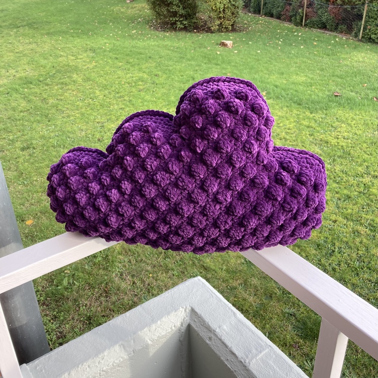 Crochet pattern Cloud Pillow