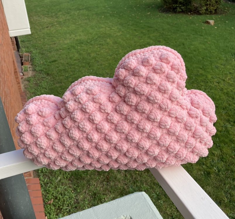 Crochet pattern Cloud Pillow