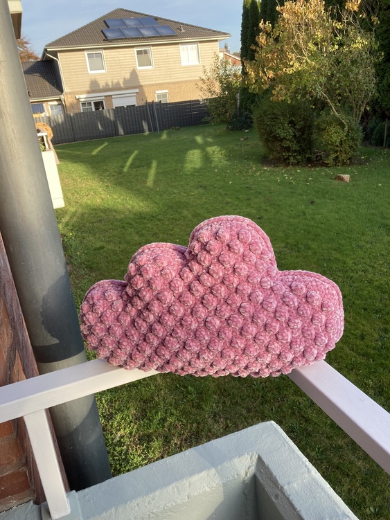 Crochet pattern Cloud Pillow