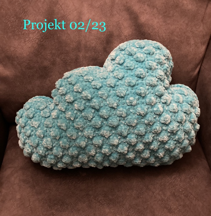 Crochet pattern Cloud Pillow