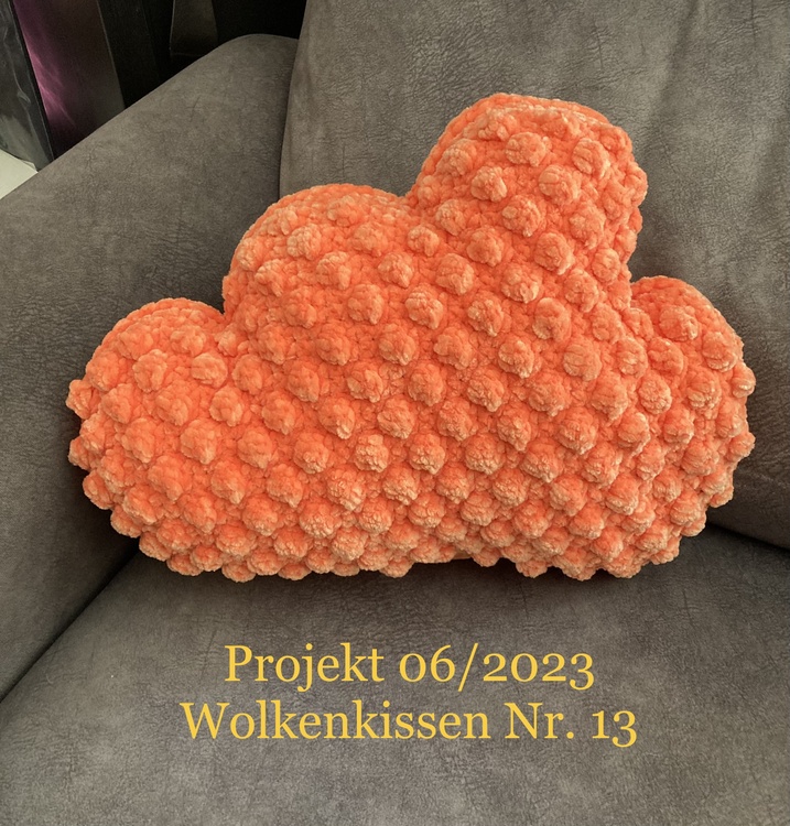 Crochet pattern Cloud Pillow