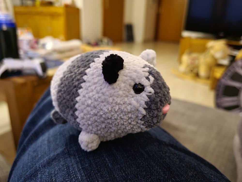 Crochet pattern guinea pig Mina - without sewing