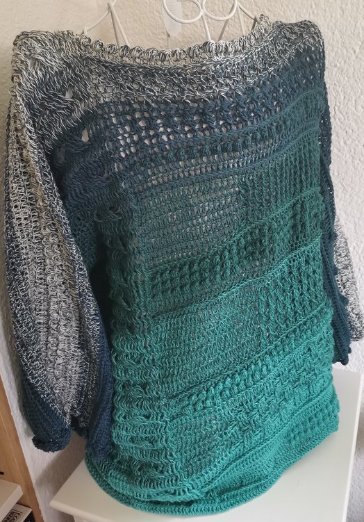 Patchy Pulli - Häkelpullover