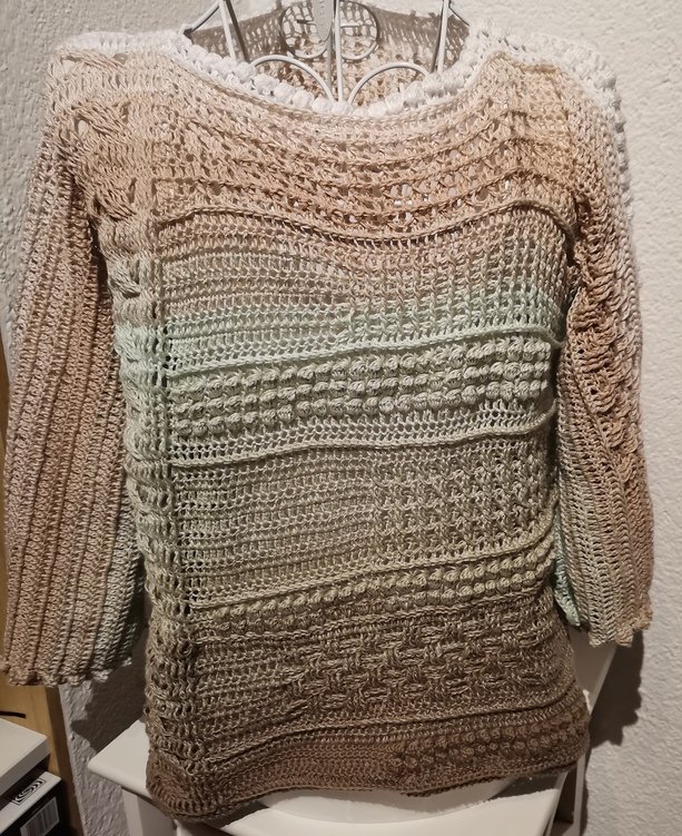 Patchy Pulli - Häkelpullover