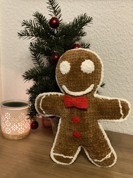 Häkelanleitung Lebkuchen Manni