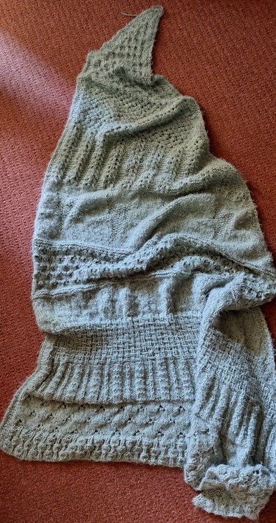 Twinkle Star - ein Stricktuch mit Sternen