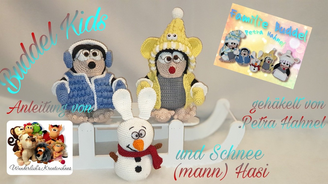 Crochet Pattern &quot;Family Buddel&quot; *Winter Edition*