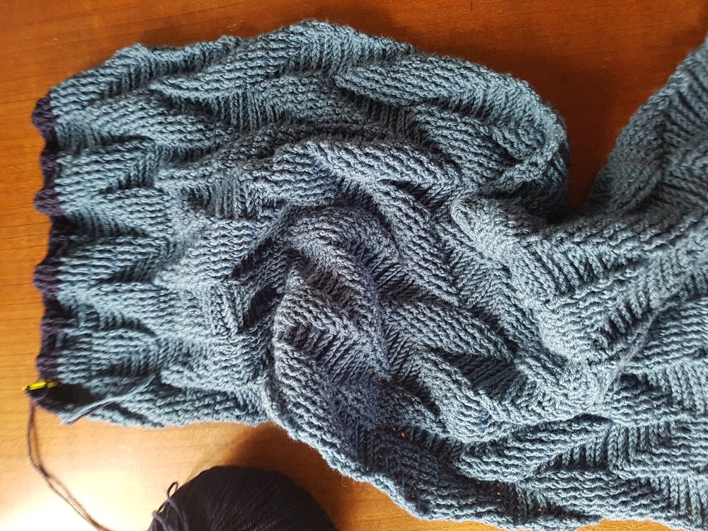 Scarf „Saima BE“ – crochet pattern