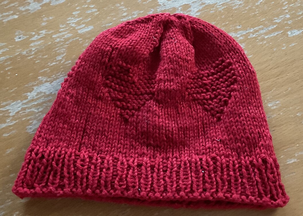 Strickanleitung Frühchen- / Babymütze &quot;Herz an Herz&quot; - einfach