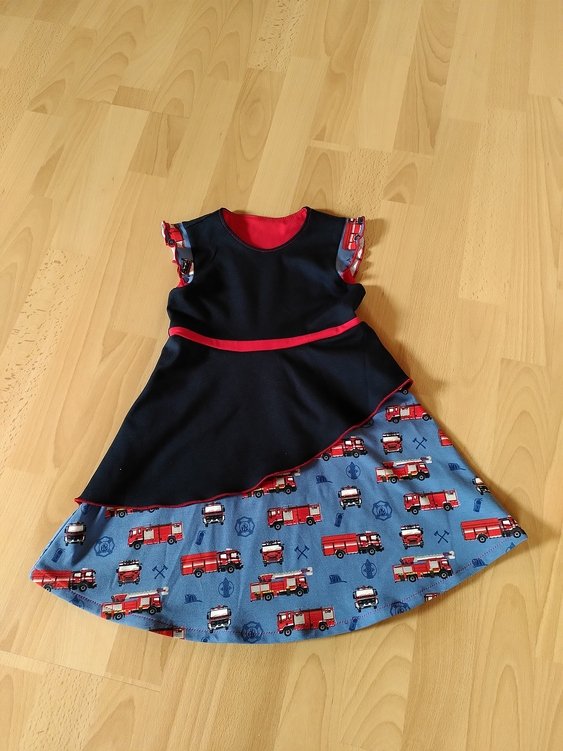 NEU!!! Schnittmuster Nähanleitung Ebook Sommer Jerseykleid mit Beamer Datei