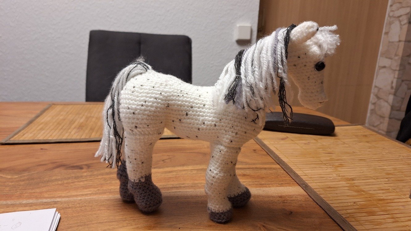 Pferd Stardust - Amigurumi Häkelanleitung