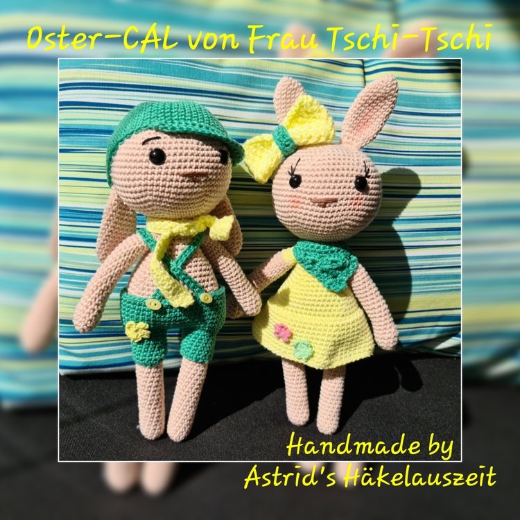 Häkel - Anleitung Osterhasen - Hasen - Amigurumi - Ostern