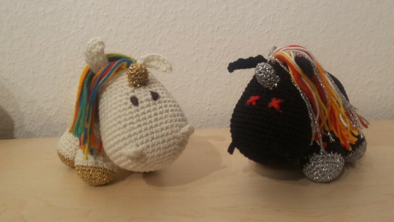 FreeBook Amigurumi Einhorn kostenlos Pferd 