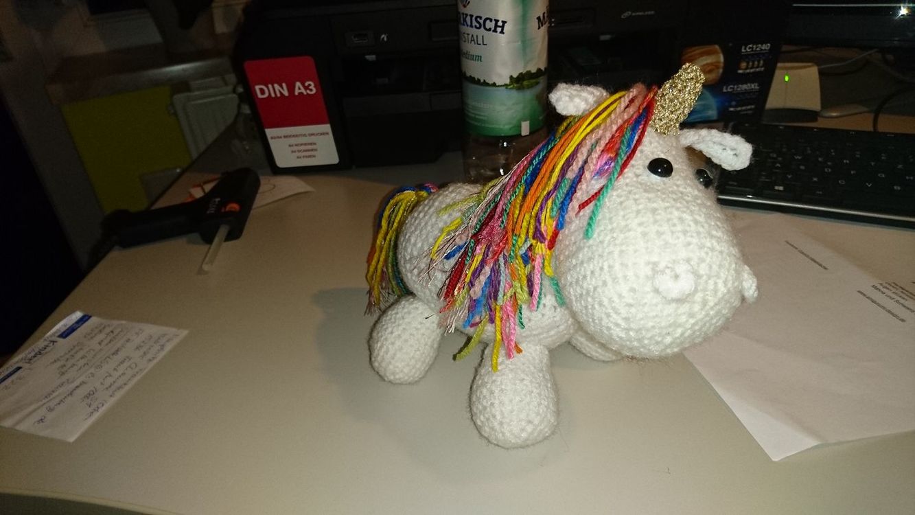 FreeBook Amigurumi Einhorn kostenlos Pferd 