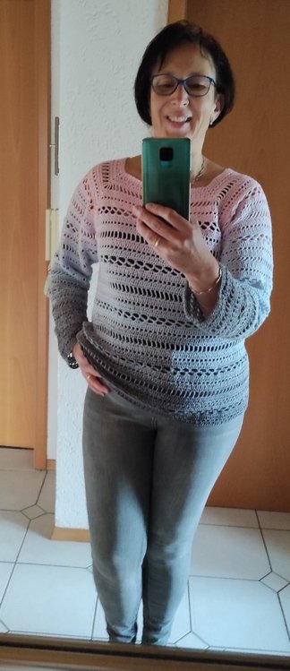 Häkelanleitung Pullover/Shirt Picabo