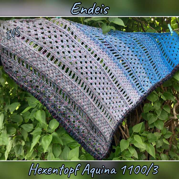 Crochhet Pattern Triangular Scarf &quot;Endeis&quot;