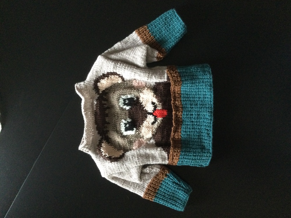 Manni Taddles - Babypullover mit Bärenmotiv