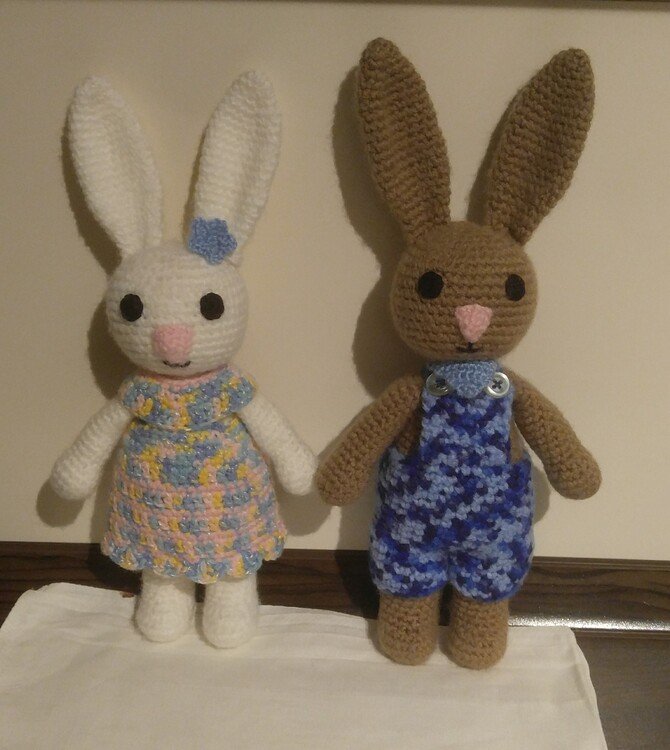 Little Cutie Bunny with Dess - crochetpattern