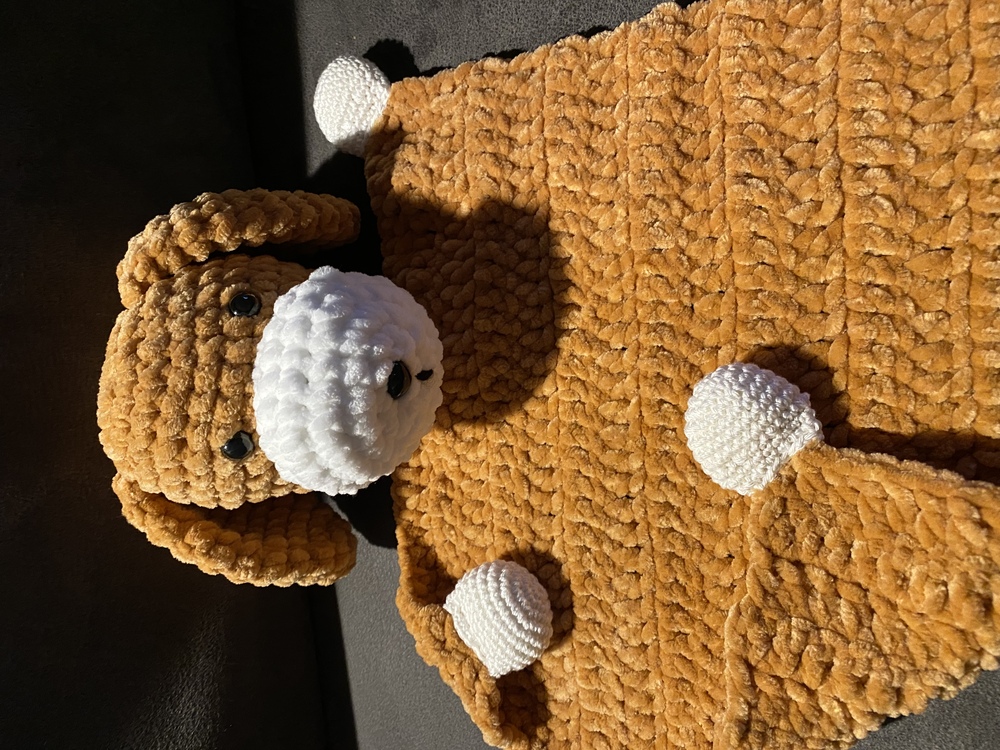 Crochet Pattern - comforter dog (cuddly dog)