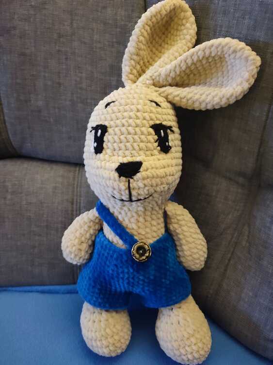 süße Hasen Häkelanleitung Amigurumi Spielzeug (Kaninchen)