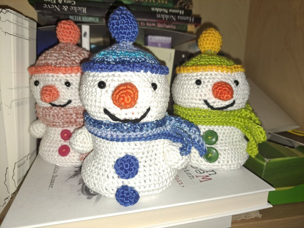 Snowman - Crochet Pattern