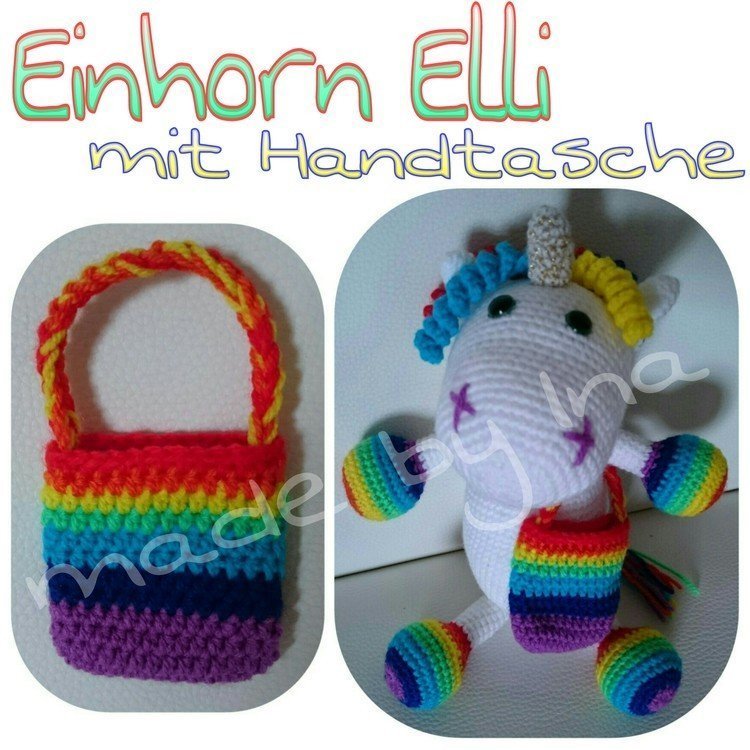 Crochet Pattern Elli the Unicorn