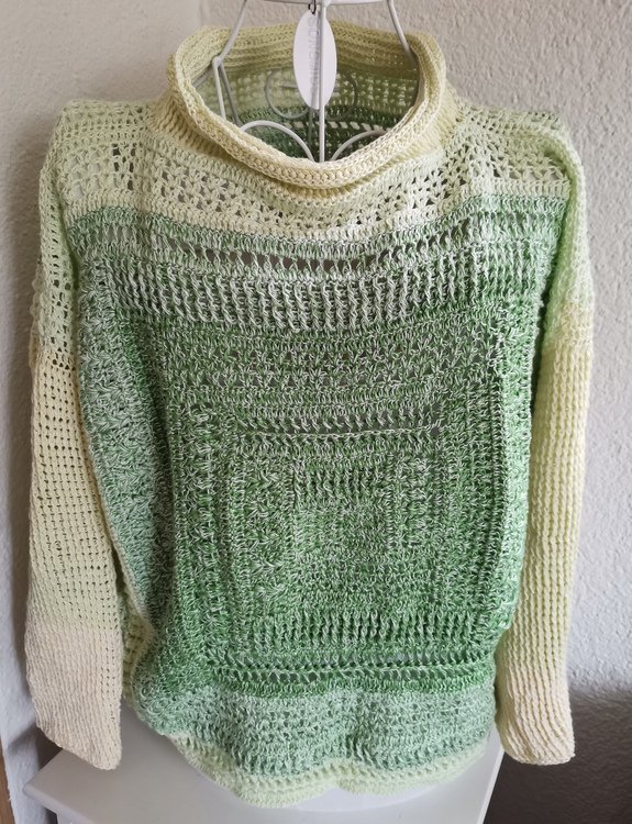 Sweepy Pulli - Häkelpullover