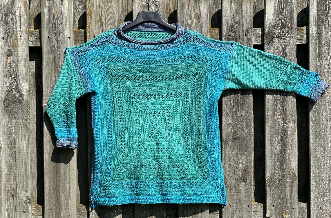 Sweepy Pulli - Häkelpullover