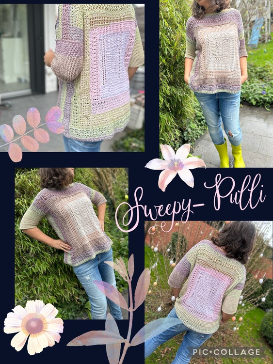 Sweepy Pulli - Häkelpullover