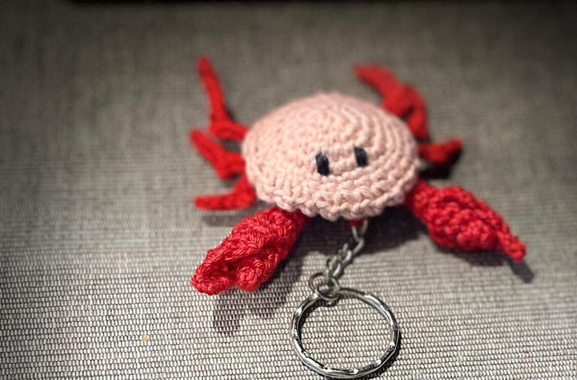 Crab. Crochet pattern