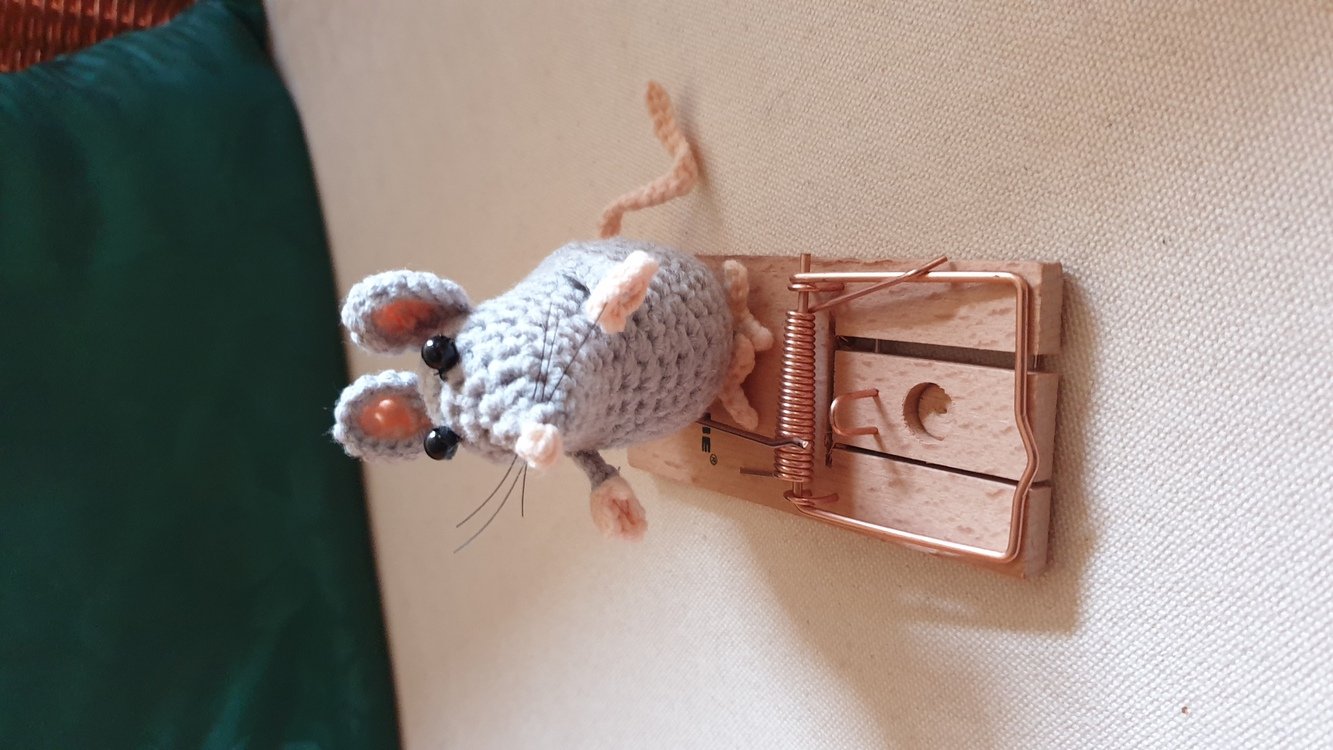 Small Mouse. Crochet pattern