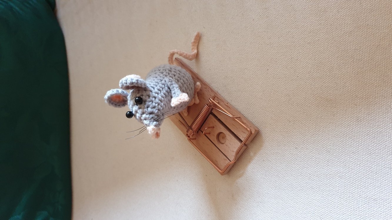 Small Mouse. Crochet pattern