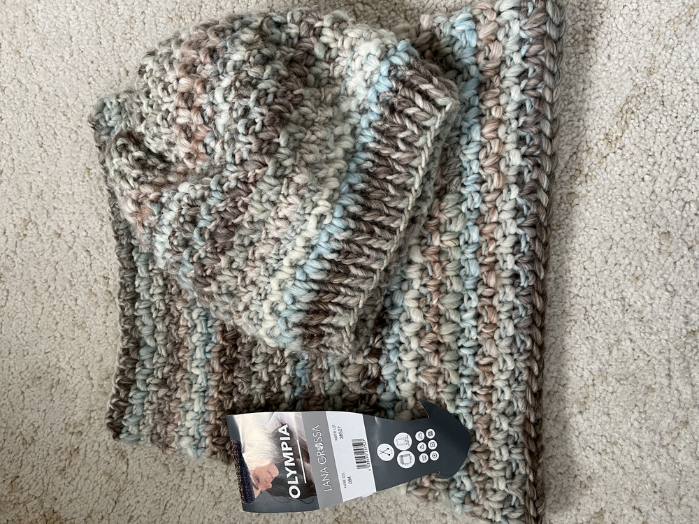 Strickanleitung Set Mütze und Loop