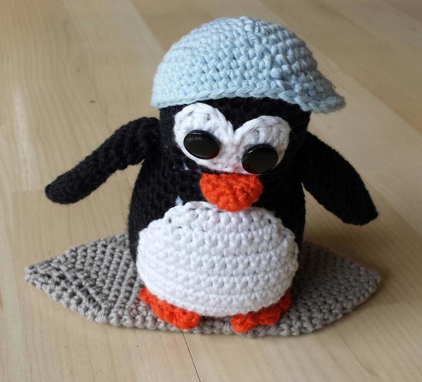 Häkelanleitung Pinguin Maurice