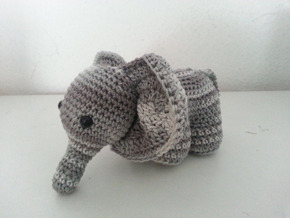 Häkelanleitung - Amigurumi Elefant - BabyFant