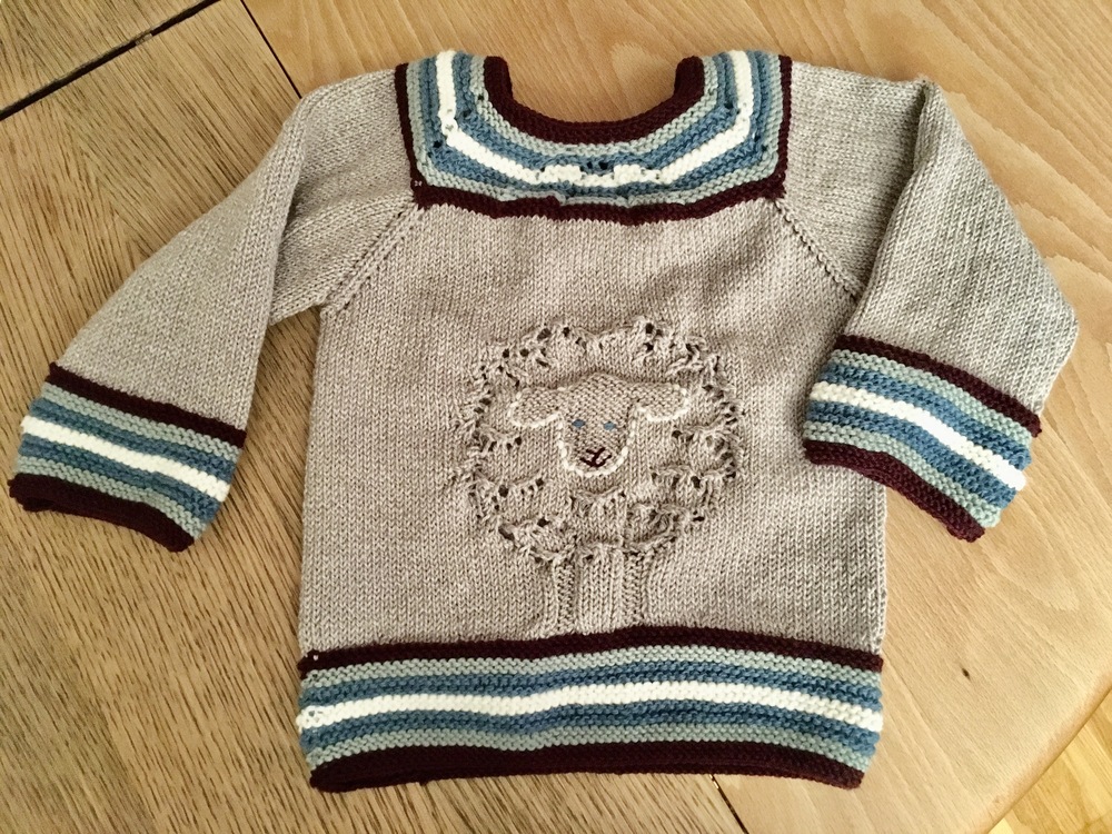 Knitting Pattern Sweater &quot;Sheeple&quot;